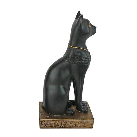 Design Toscano Egyptian Cat Goddess Bastet Statue: Bastet without Earrings WU67897